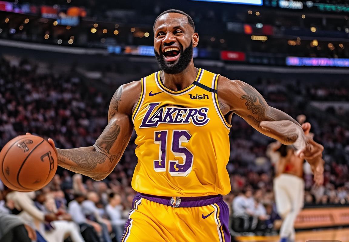 湖人东契奇犯规詹姆斯笑场，老队友相视一笑破功全场